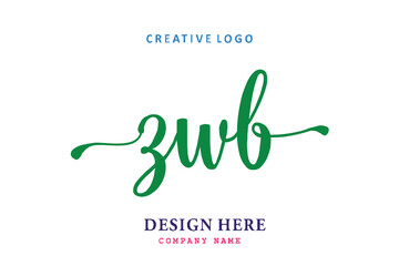 ZWB lettering logo is simple, easy to understand and authoritative