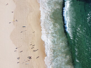 Fototapeta na wymiar Coogee Beach Wave, Sydney