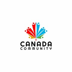 Canada Community Logo Design Vector