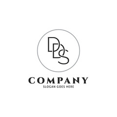 Initial Letter DDS Icon Vector Logo Template Illustration Design
