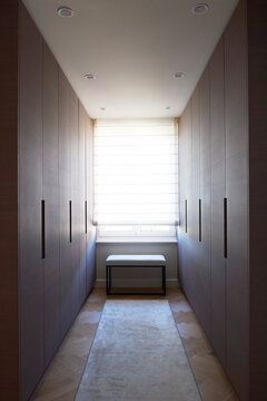 Interior design man dressing