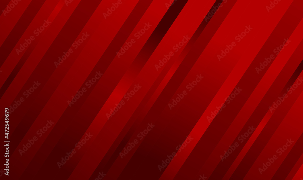 Poster abstract red stripes background. abstract diagonal dark red stripe lines background. technology eleg