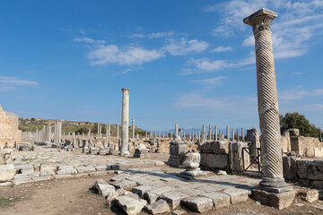 Obraz premium Ancient city of Perge, Turkey