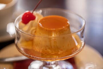 喫茶店のプリン　pudding