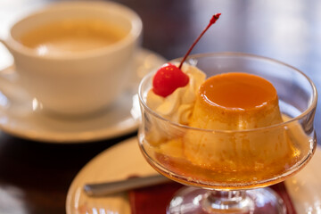 喫茶店のプリン　pudding