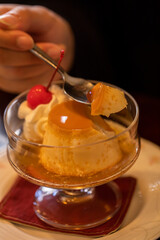 喫茶店のプリン　pudding