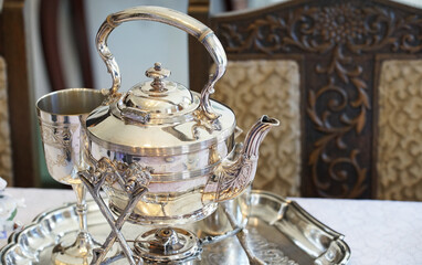 antique tea pot