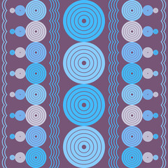 A mosaic of striped geometric figures. Seamless pattern. Design with manual hatching. Textile. Ethnic boho ornament. Vector illustration for web design or print.