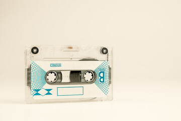 Fototapeta na wymiar Cassette tape - vintage style