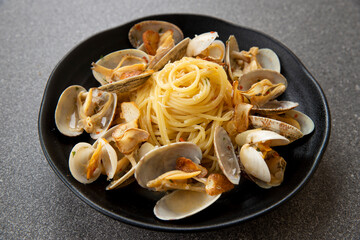 clam oil pasta