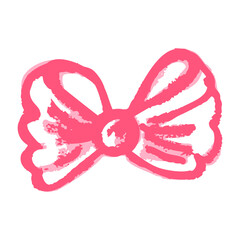 Icon in hand draw style. Drawing with wax crayons, children's creativity