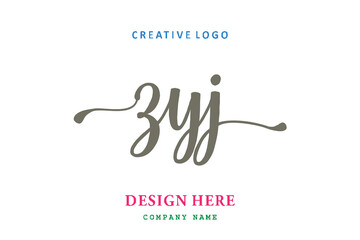 ZYJ lettering logo is simple, easy to understand and authoritative