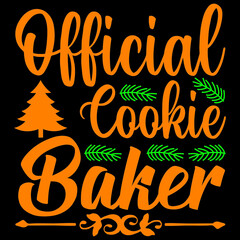 Fototapeta premium official cookie baker