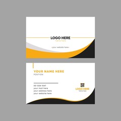 Modern business card vector design template 