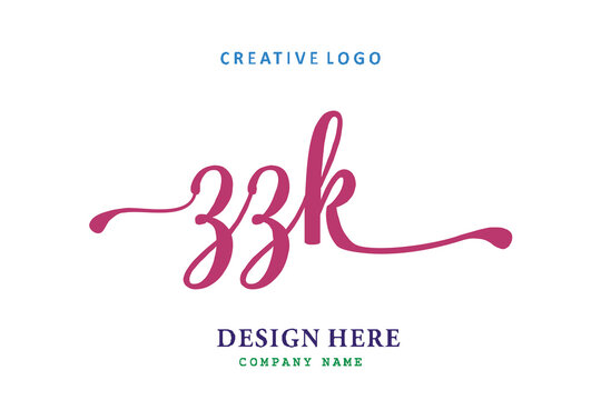ZZK lettering logo is simple, easy to understand and authoritative