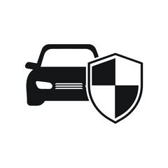 Car shield icon
