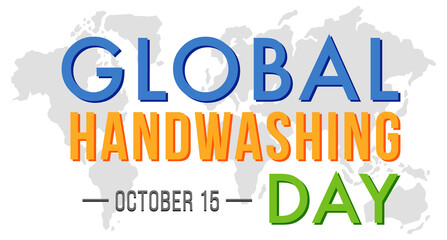 Global Handwashing Day Banner Design