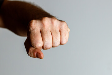A hand as a fist