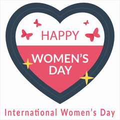  Best women's day logo template design vector, women's logo, Vector illustration Happy women's day, 8 march celebrations

