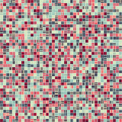 Fototapeta premium Abstract Geometric Pattern generative computational art illustration