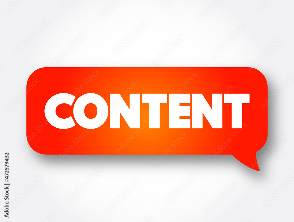 Poster content text message bubble, concept background