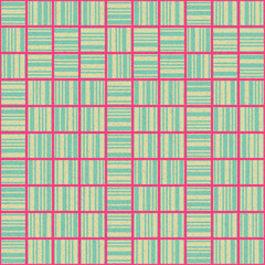 Abstract Geometric Pattern generative computational art illustration