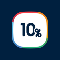 10%