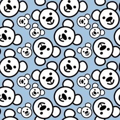 Kids seamless pattern for fabrics and textiles and packaging