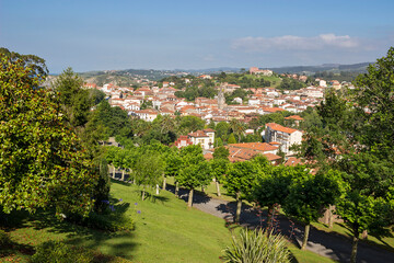Fototapeta na wymiar Comillas town in Cantabria province, Spain