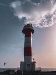 Obraz premium lighthouse at dusk