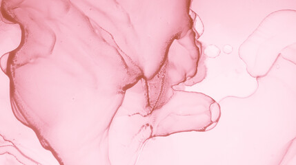 Obraz na płótnie Canvas Feminine Liquid Marble. Abstract Background. Ink