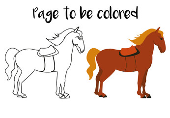 Children game, printable worksheet for kids. Activity, worksheet for printing, learning . Practicing fine motor skills. The coloring book for preschool kids with easy educational gaming level.