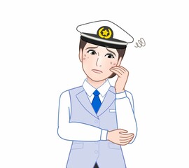 タクシー運転手の女性