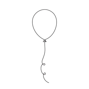 Balloon Drawing Worksheet Stock Vector  Illustration of cartoon  machine 89861160