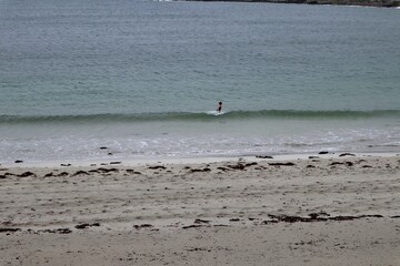 Errisbeg – Turista in acqua a Dog's Bay