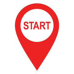 Start und Kartenmarkierung