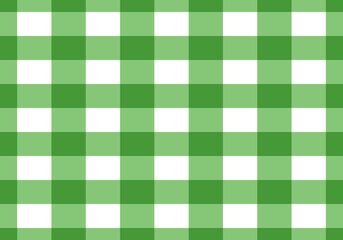 Patrón de cuadros de Vichy verde