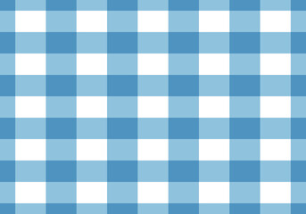 Patrón de cuadros de Vichy azul