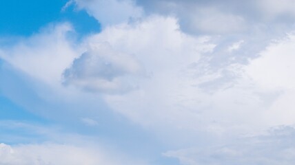 blue sky with clouds