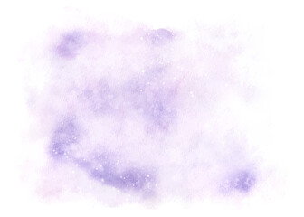 Abstract stains light purple watercolor for background