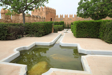 alcazaba almeria fuente y jardines interiores muralla  4M0A5454-as21 - 472606882