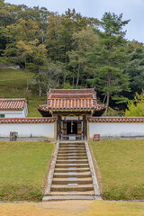 秋の旧閑谷学校　閑谷神社　岡山県備前市　Former Shizutani School in Autumn....