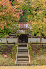秋の旧閑谷学校　岡山県備前市　Former Shizutani School in Autumn. Okayama-ken Bizen...