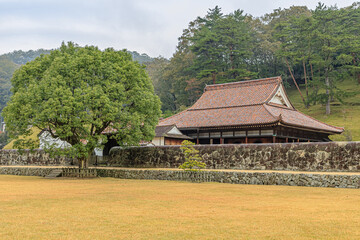 秋の旧閑谷学校　岡山県備前市　Former Shizutani School in Autumn. Okayama-ken Bizen...