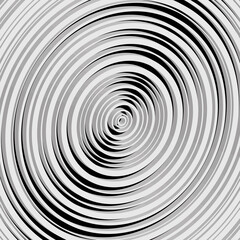 Round shape pattern. Circular and radial lines, abstract VIP concept background