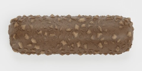 Realistic 3D Render of Chocolate Bar