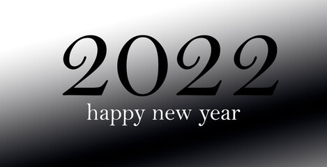 Happy 2022 New year blue graduation background with lights and gold letters 2022 piece of paper cut banner in paper style for your seasonal new year flyers, greetings and invitations, Christmas themed