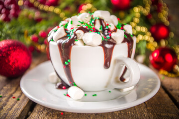Christmas hot chocolate