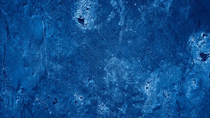 blue abstract grungy texture background of wall cement concrete	