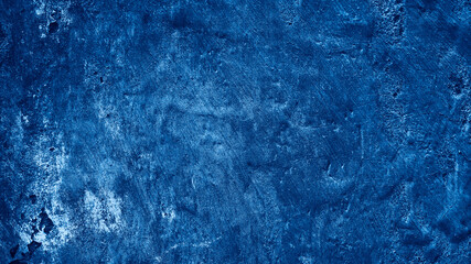 blue abstract grungy texture background of wall cement concrete	